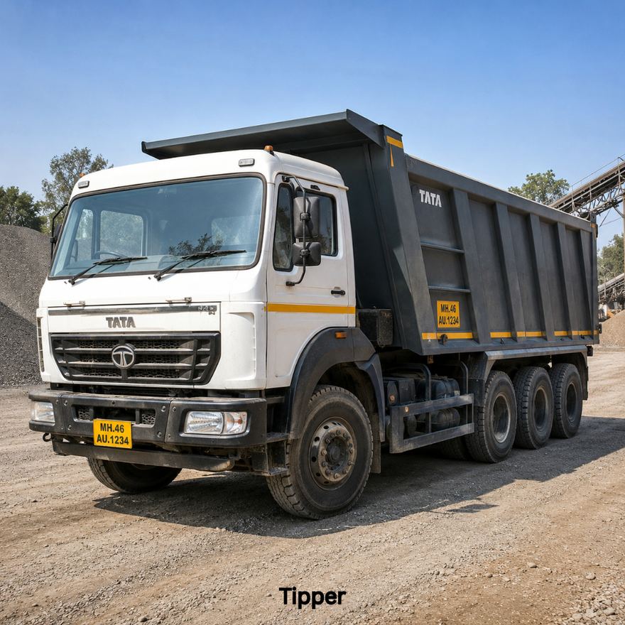 Plant machinery and vehicles at the Balkapara camp — 7 of 10