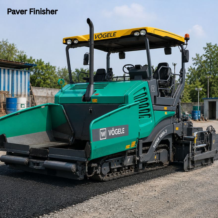 Plant machinery and vehicles at the Mokhada camp, Maharashtra — 5 of 8