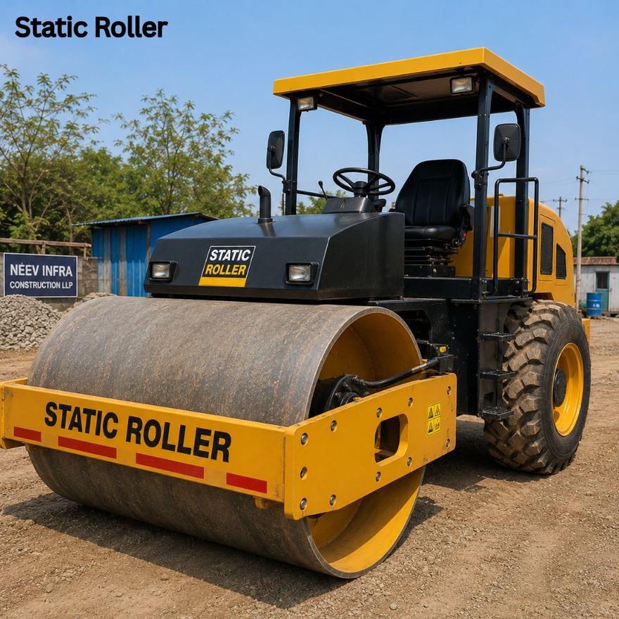Plant machinery and vehicles at the Mokhada camp, Maharashtra — 8 of 8